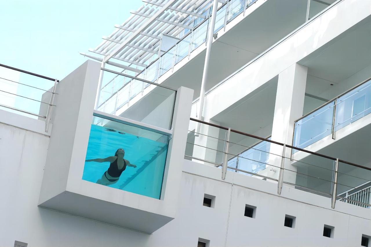 Waterfront Seaview Hotel Apartment - Same Building Block As Auckland Hilton Buitenkant foto