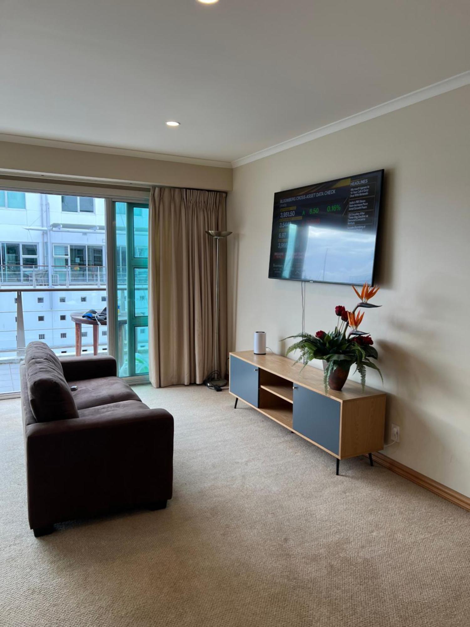 Waterfront Seaview Hotel Apartment - Same Building Block As Auckland Hilton Buitenkant foto